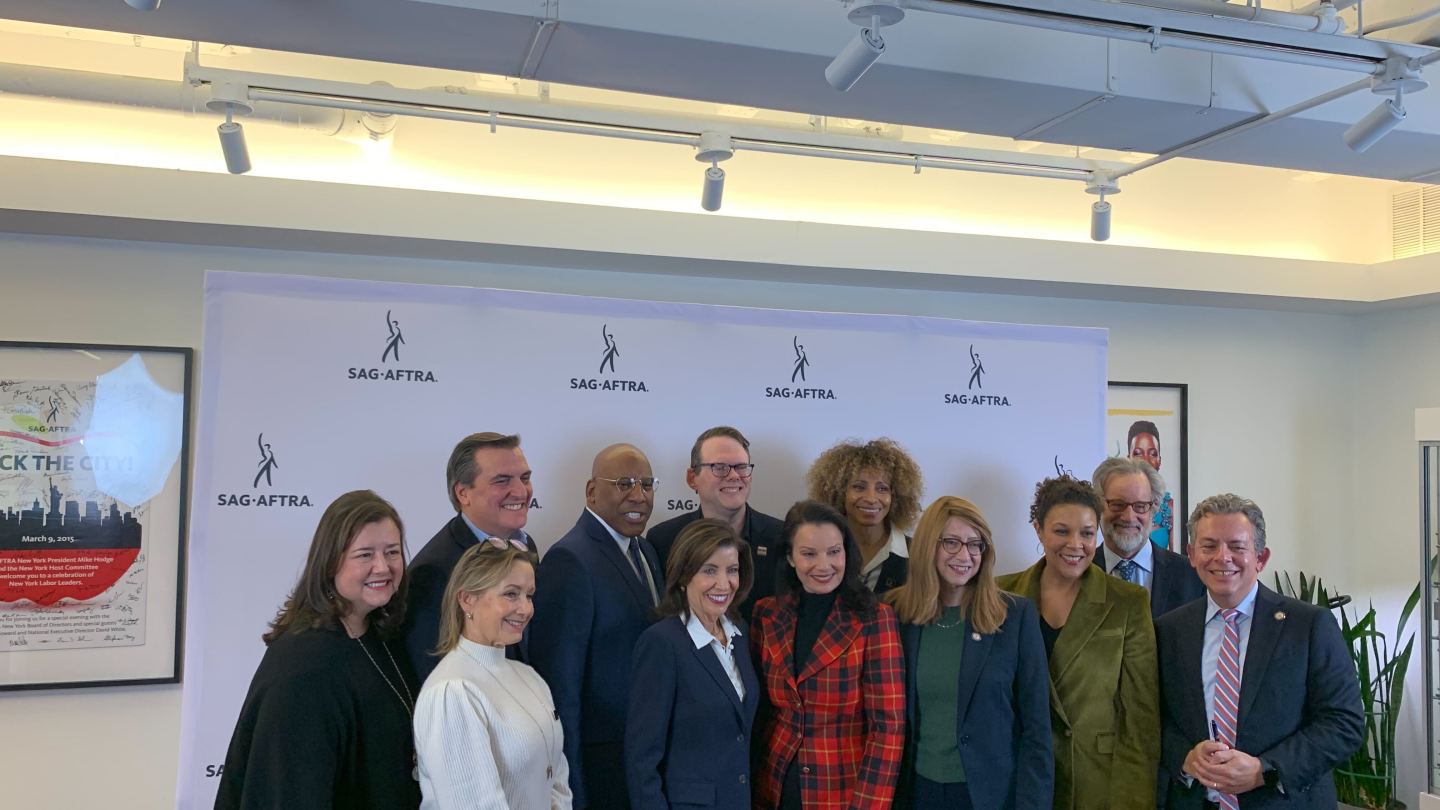 New York Gov. Kathy Hochul Signs AI Protection Bills At SAG-AFTRA