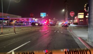 Two SDPD officers hit by car in Pacific Beach – NBC 7 San Diego