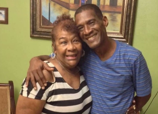 Carmen Angeles with her son. (Courtesy of Maribel Cabrera)