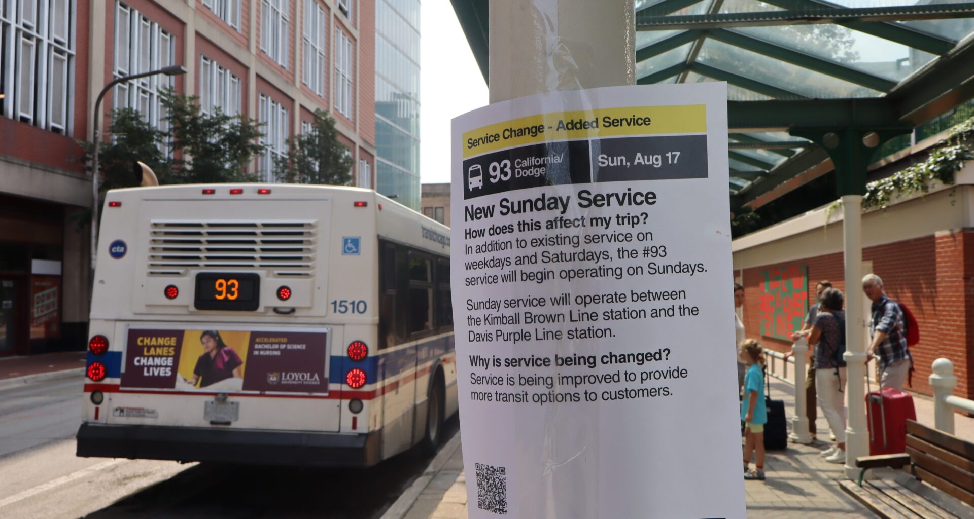 Dodge Avenue bus extension to Logan Square coming Dec. 21