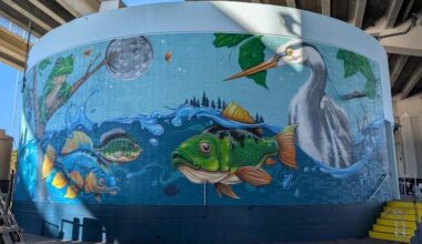 New 90-foot mural unveiled under the Fuller Warren Bridge, home to the Riverside Arts Market
