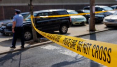 File photo of police crime tape.