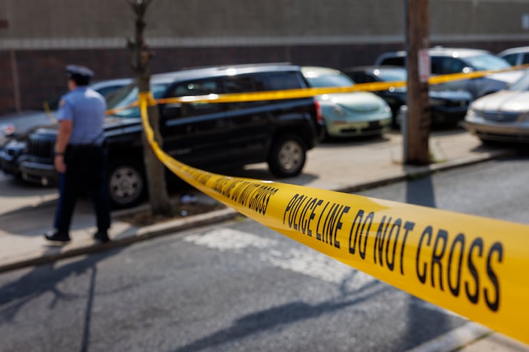 File photo of police crime tape.