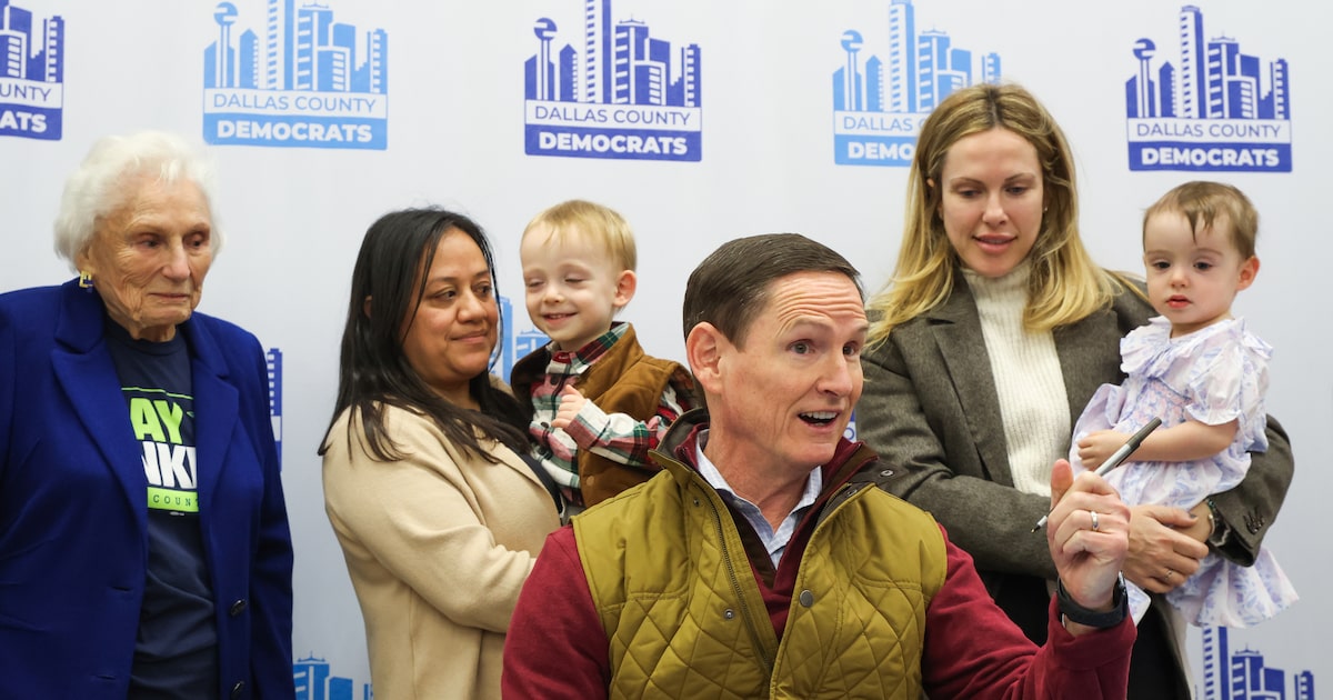 Dallas County Judge Clay Lewis Jenkins kicks off re-election for fifth term
