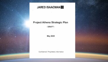 “Project Athena” by Jared Isaacman