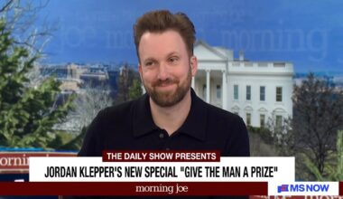Jordan Klepper Mocks Trump's Peace Prize Title on Morning Joe