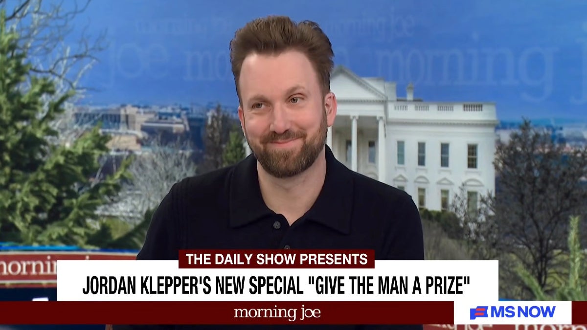 Jordan Klepper Mocks Trump's Peace Prize Title on Morning Joe