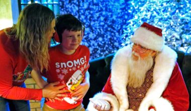 Sensory-friendly Santa comes to visit children with autism in North Texas