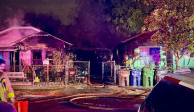 Two West Side homes damaged in fire that began under carport