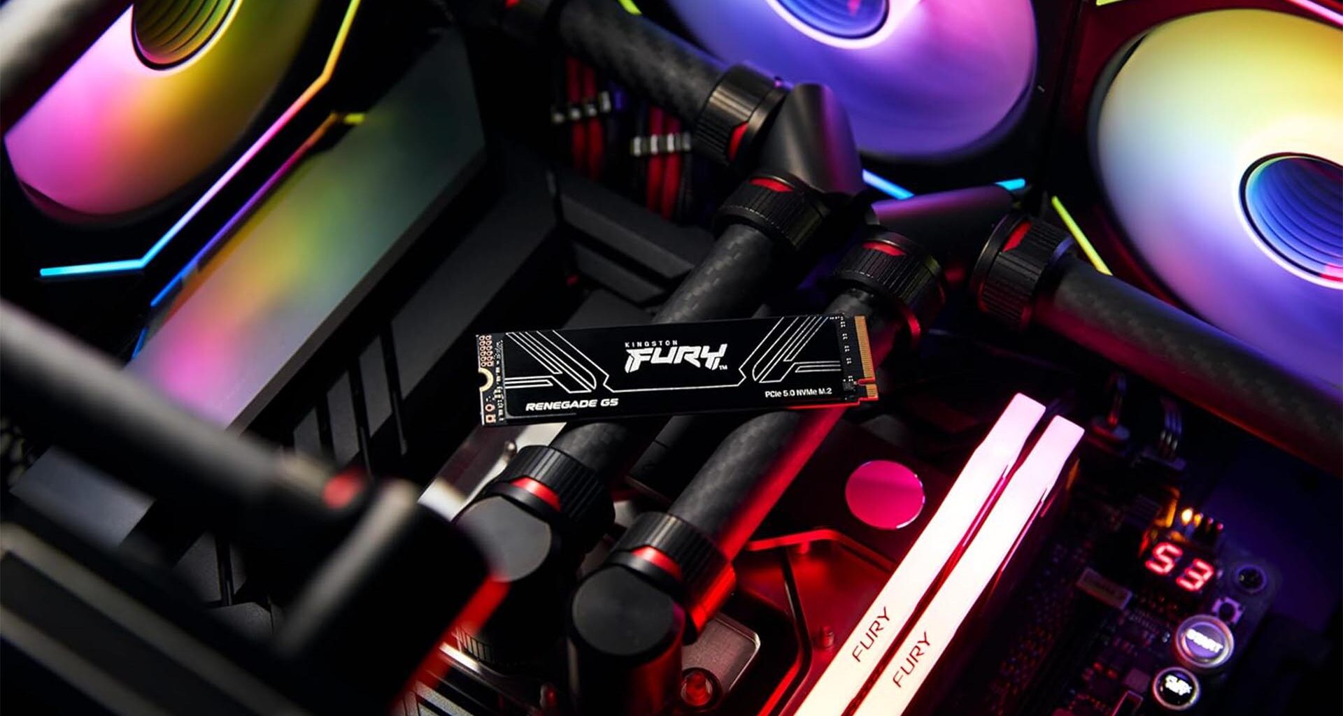 Kingston FURY Renegade 1TB PCIe NVMe Gen 5 SSD available from $203.99 on Amazon