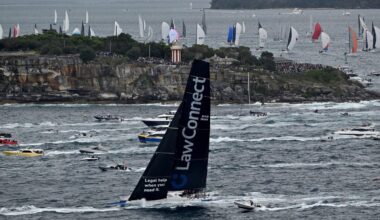 LawConnect defies owner’s faith again with fast start to Sydney Hobart race