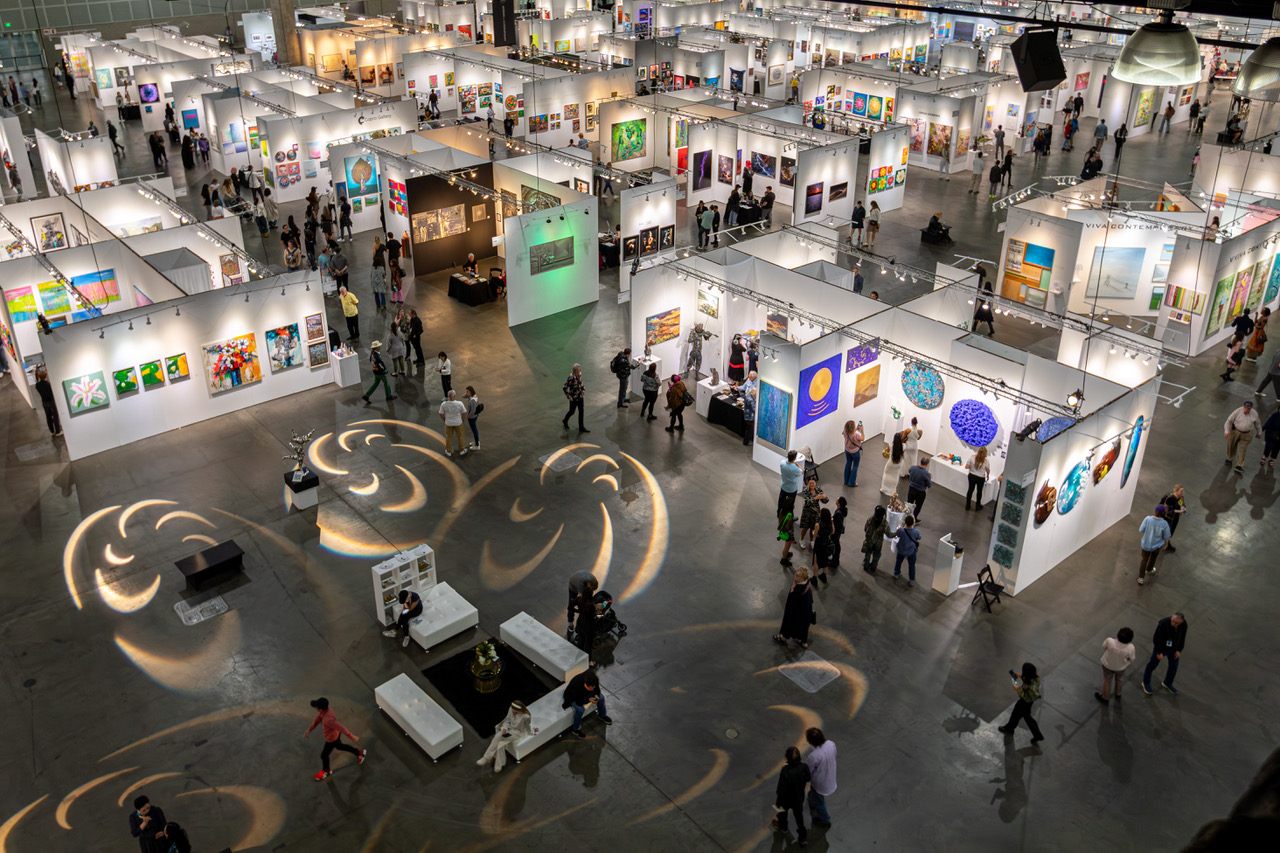 The LA Art Show will take place at the Los...