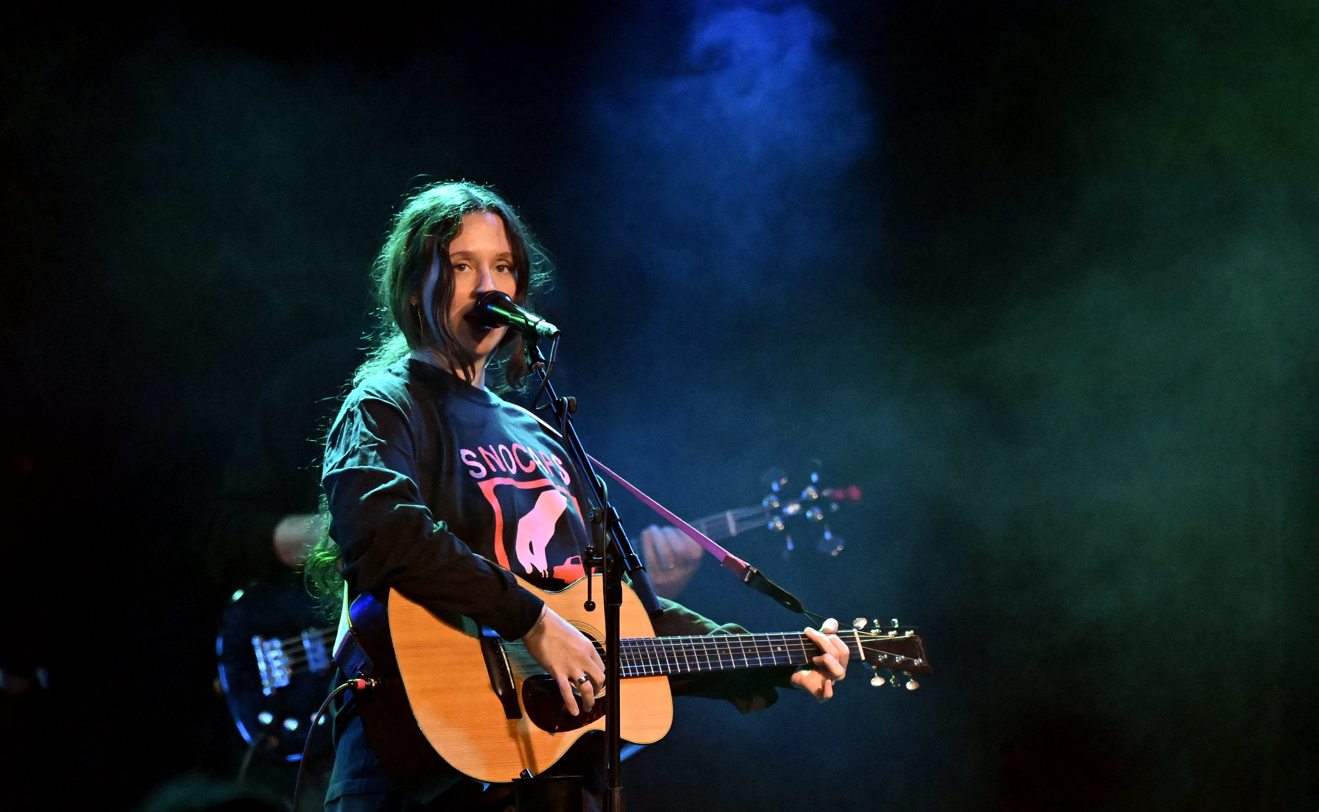 Snocaps perform at the Teragram Ballroom in Los Angeles on...