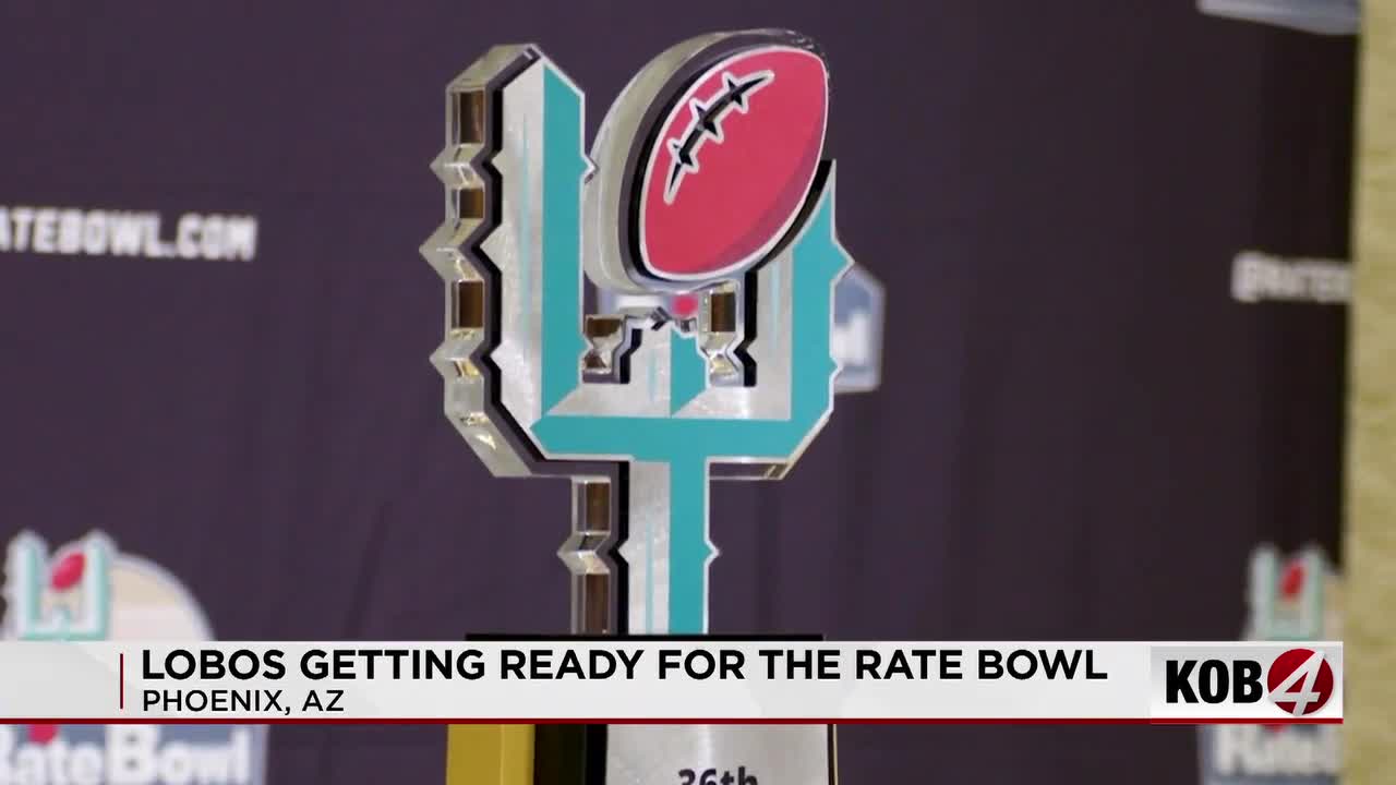 Lobos prepare for first bowl game since 2016 in Phoenix Rate Bowl