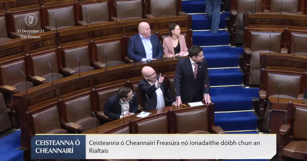 Heated row in Dáil as Sinn Féin TD calls Labour Deputy a ‘muppet’ – The Irish Times