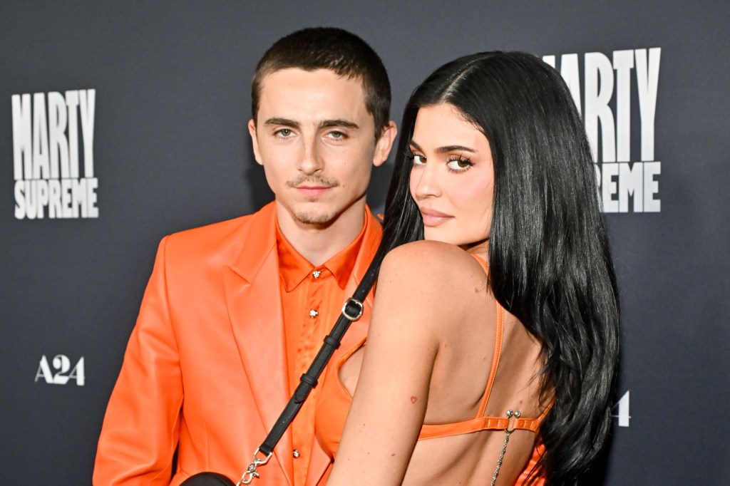 Timothée Chalamet, Kylie Jenner At 'Marty Supreme' L.A. Premiere: Photos