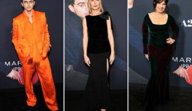 Timothée Chalamet, Gwyneth Paltrow, Fran Drescher, and more