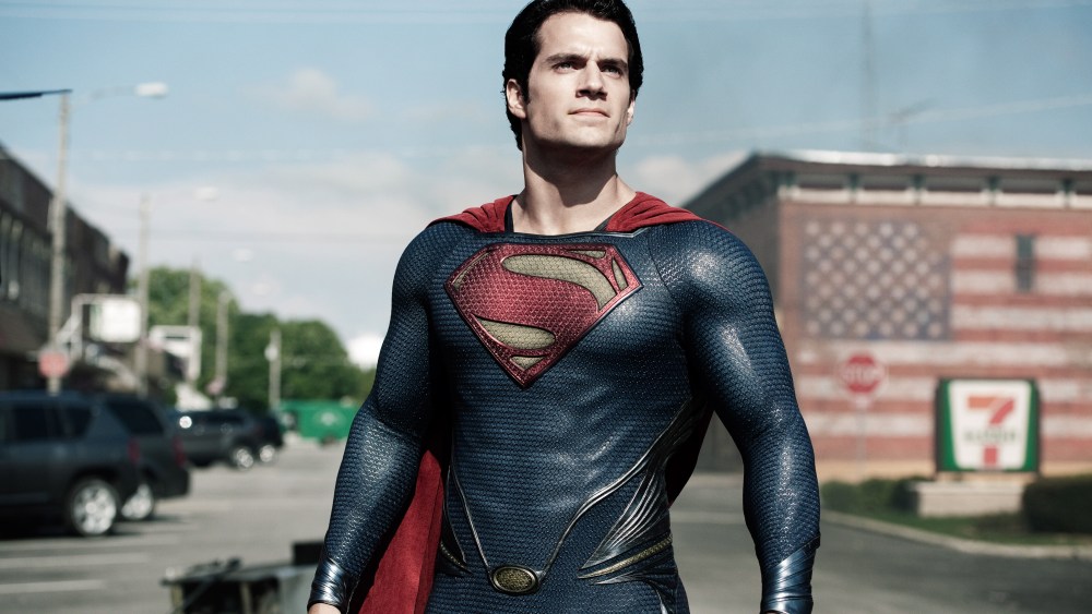 Henry Cavill Wears Christopher Reeve Superman Suit in Photos