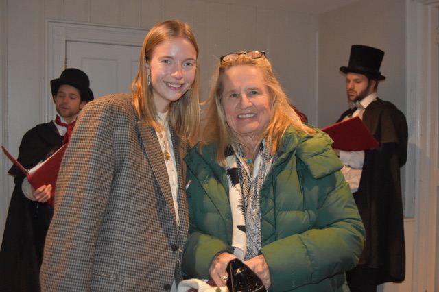 Alta Hamilton enjoys time with Anne Hamilton at the Womenâs...