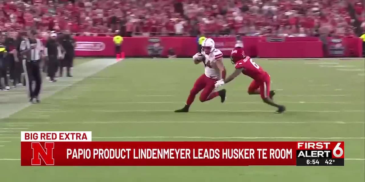 La Vista walk-on becomes Nebraska’s starting tight end