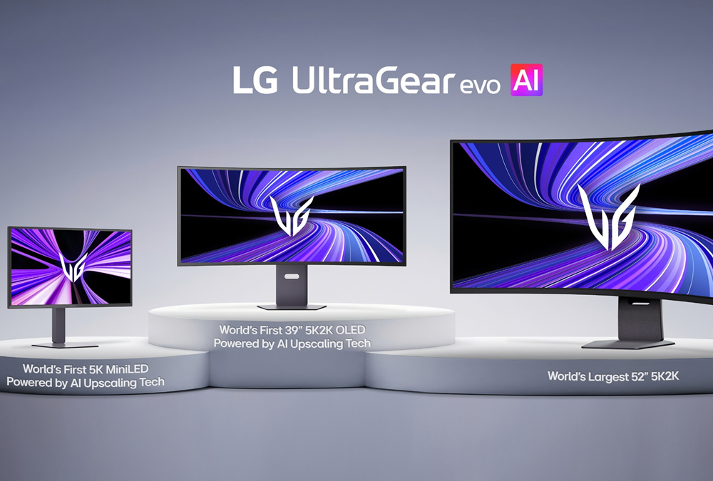 LG Unveils UltraGear evo, Redefining 5K Gaming With World's First AI Upscaling Technology