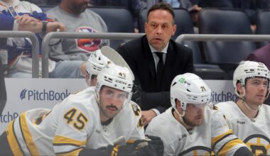 Marco Sturm Provides Injury Updates On Trio Of Bruins Players
