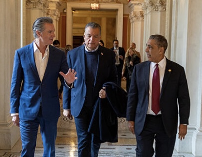 Newsom Presses Congress for Delayed LA Wildfire Aid