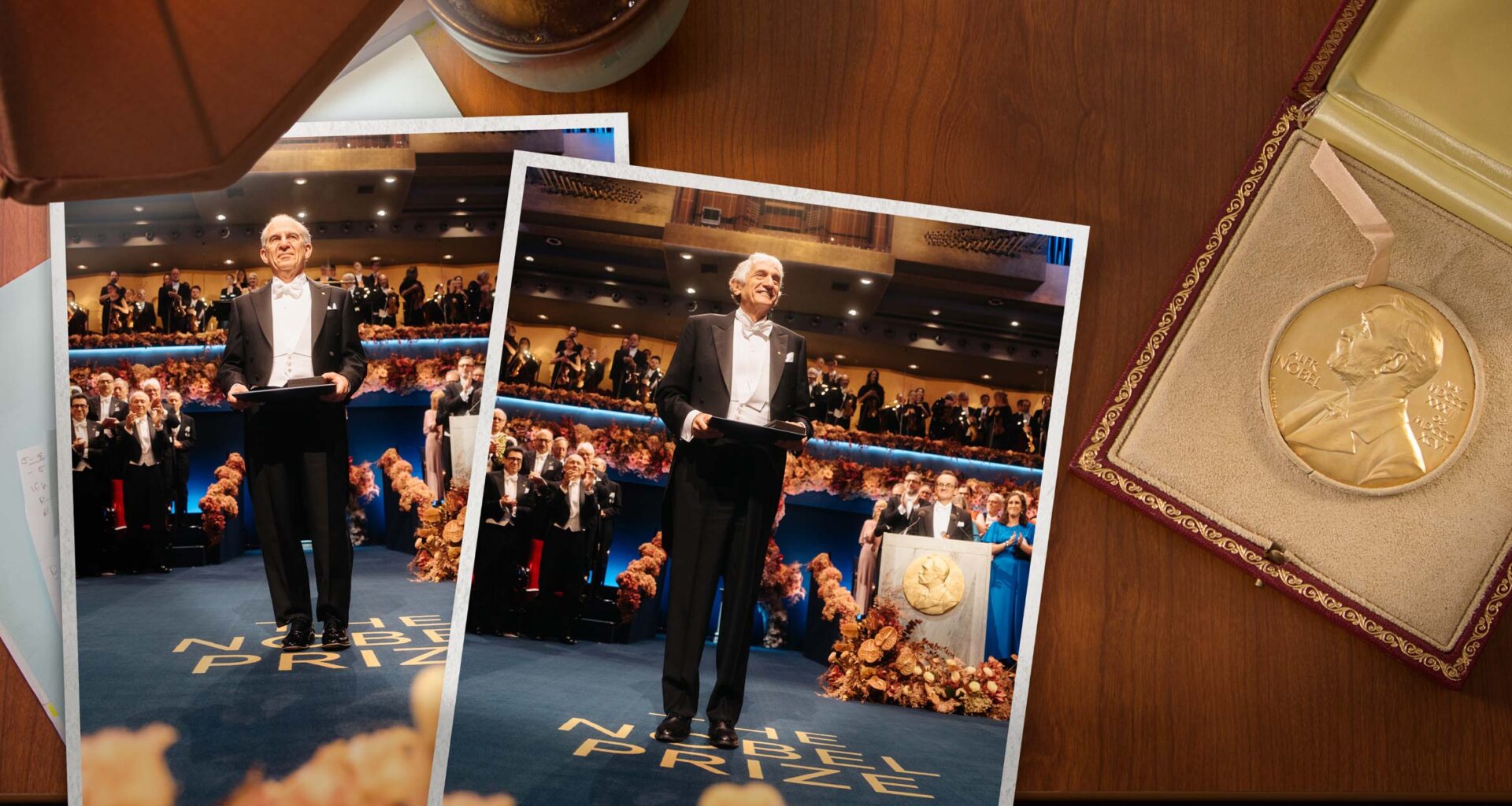 UCSB physicists accept Nobel Prizes in Sweden