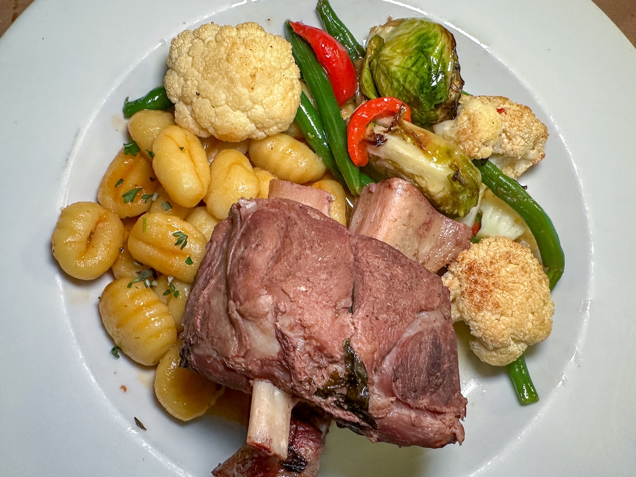 Dinner at Grotto, North Syracuse, N.Y.