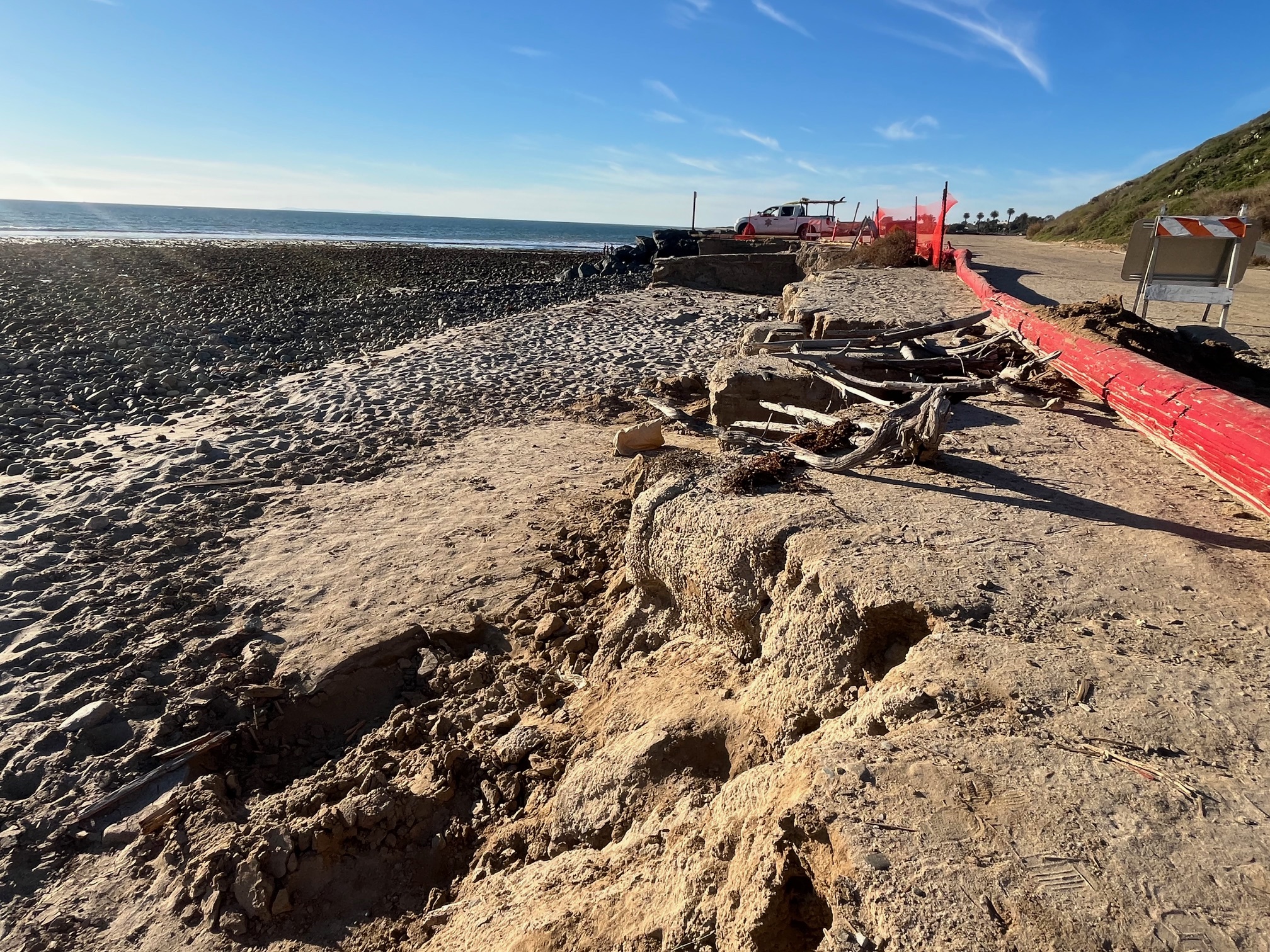 San Onofre State Beach is closed to vehicle access due...