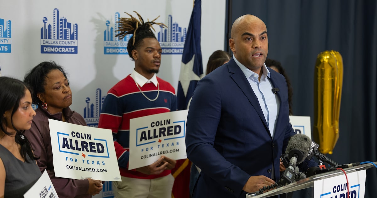 Colin Allred drops out of Senate race, will run for House instead