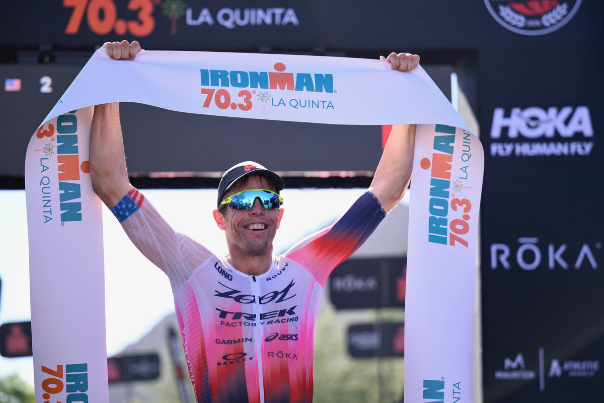 Sam Long wins 2025 IRONMAN 70.3 La Quinta