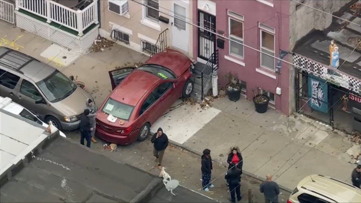 Officer hit by car that struck North Philly home, source says – NBC10 Philadelphia