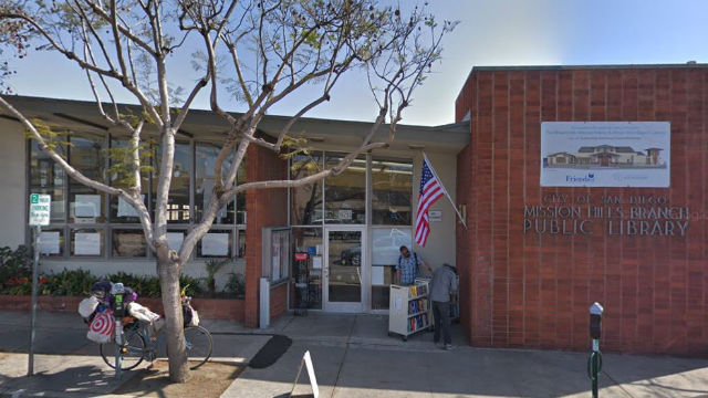 The parcel containing the old Mission Hills Public Library is one slated for development.