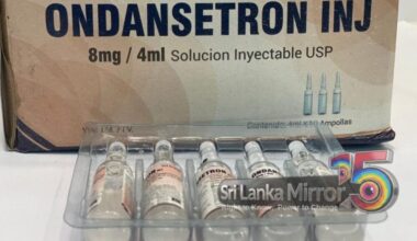 NMRA withdraws Ondansetron injections imported by PTC Medical (Pvt.) Ltd. – Sri Lanka Mirror – Right to Know. Power to Change