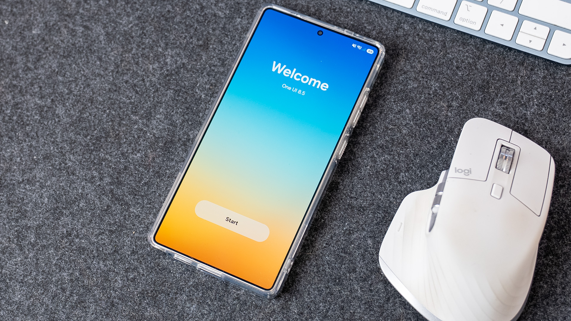 One UI 8.5 Splash screen lay down One UI 8.5 Splash screen lay down