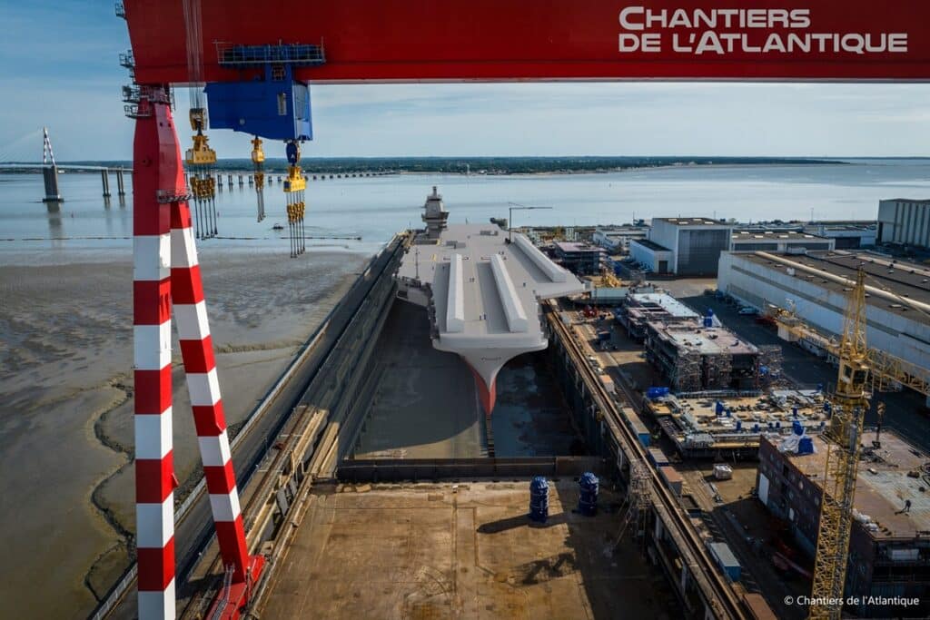 PA-Ng under construction Chantiers de l'Atlantique