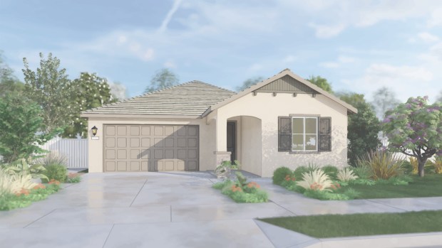 Brookfield Residential, a top North American homebuilder participating in Builders Alliance, is contributing flexible home plans for Los Angeles County areas affected by the Eaton and Palisades fires. Pictured is the Lantana Cottage. It also comes in different exterior styles, including Spanish, Traditional and Bungalow. (Rendering by Brookfield Residential, courtesy of Builders Alliance)