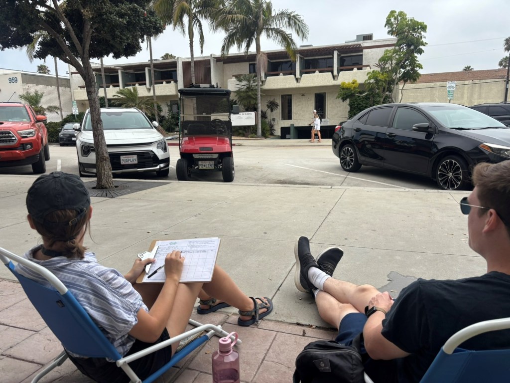 Volunteer-led study in Pacific Beach shows vehicles still favored mode of travel