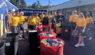 Area schools are driven to help those less fortunate over the holidays 