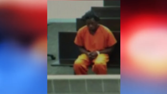 Suspect allegedly killed man by hitting him in the head with television, leaving body in wheelchair at Houston bus stop