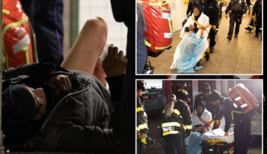 Man has pants set on fire on Times Square subway platform: cops