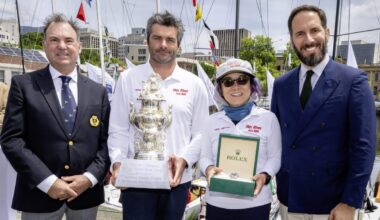 Sydney Hobart Race: Jiang Lin becomes first female skipper to win overall title