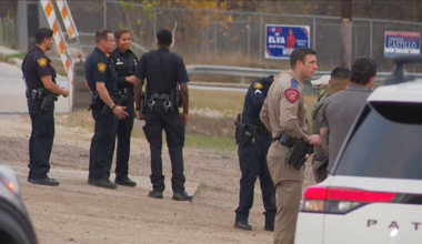 Manhunt underway for suspect who dragged a Federal agent