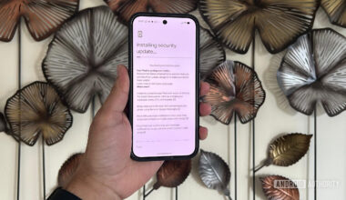 Pixel 10 pro security update screen