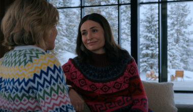 Karolina Wydra and Rhea Seehorn in Pluribus