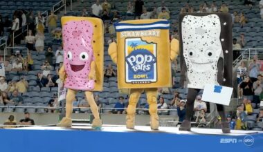 The Pop-Tarts Bowl broadcast was full of shenanigans