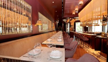 La Padrona restaurant in Raffles Boston.