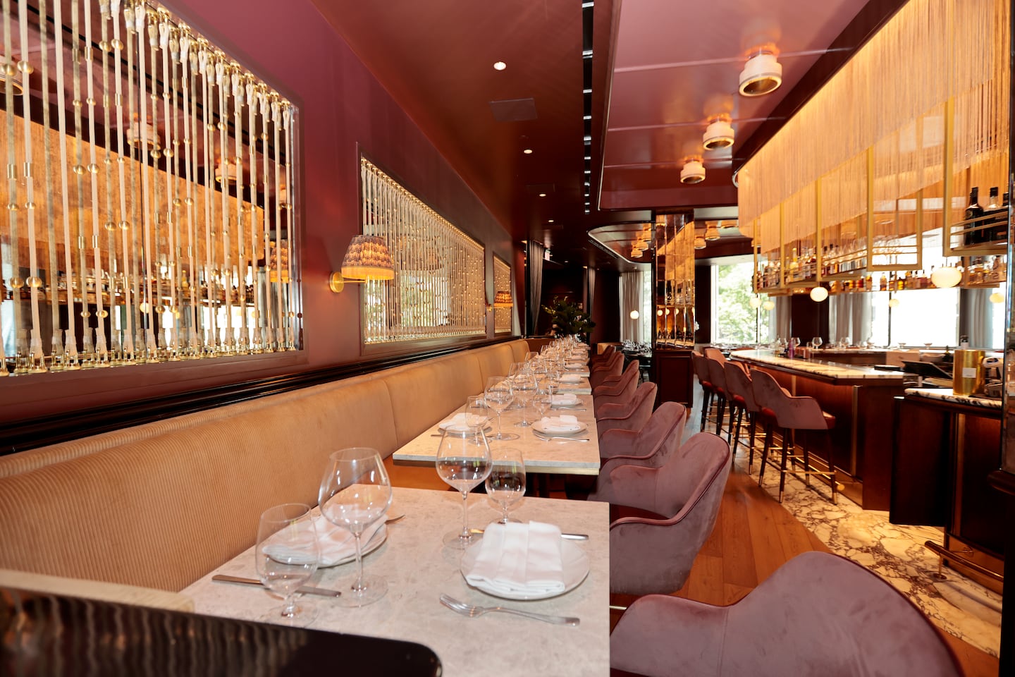 La Padrona restaurant in Raffles Boston.