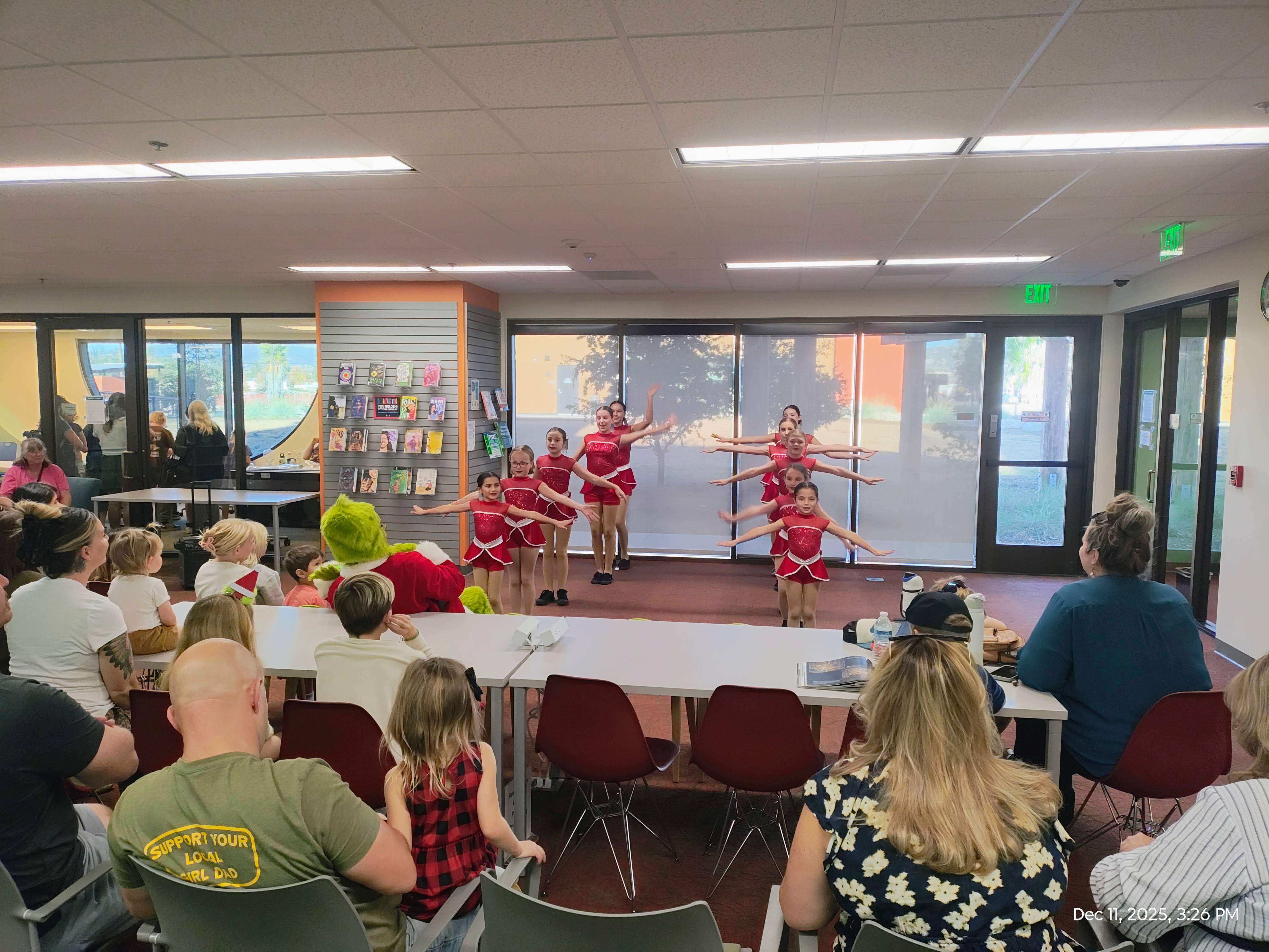 Dancers from the Turning Pointe School of Dance delighted the...